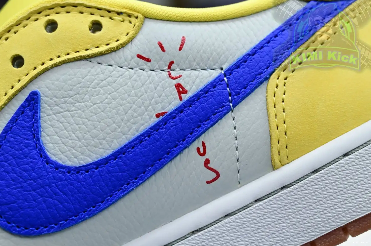 Canary 1Low Travis x Kimikick Scott Jordan Jordan Air 0717